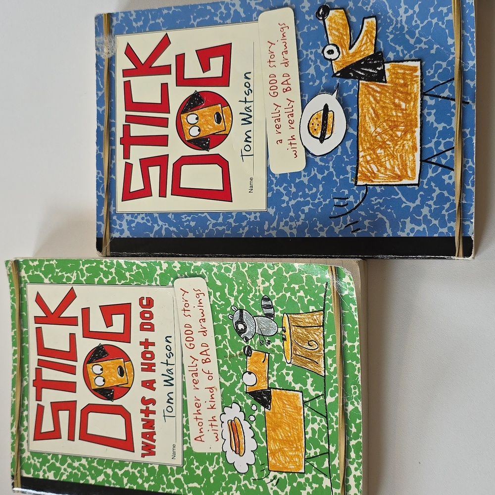 Stick Dog Comic Book Set - Ages 8 To 12 Chapter Books